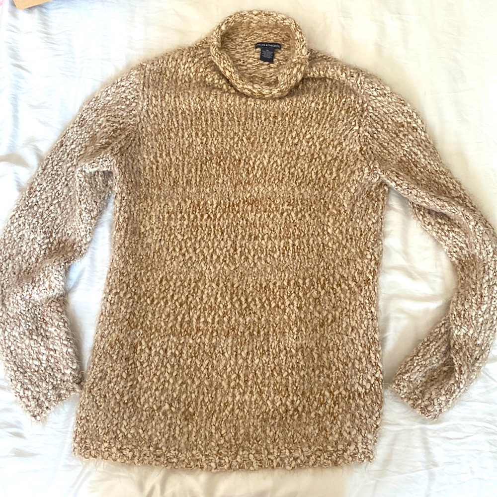 Beautiful XL Fall High Neck Sweater